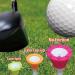 BIRDIE79 Upgraded Premium Big Head Silicone Golf Tees 3-1/4 Height Adjustable - Tee Off with Greater Consistency - Excellent Durability - Golf Tee Hanger - 1 Pack (9 Tees + 2 Figures) - Buy Online on SooperMarket.com