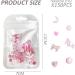150 Rhinestone Nail Art Decorations Adorable Nail Art Accessories Pink Hearts Bows Dolphin Shapes Used for Nail Art Decoration DIY Phone Cases etc. - Buy Online on SooperMarket.com