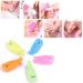 50 Pcs Nail Polish Remover Clips - Acrylic Soak Off Cap for UV Gel Polish Removal in 5 Colors - Buy Online on SooperMarket.com