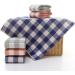 ECRISDOO 6pcs Plaid Dish Towels - Ultra Absorbent 12 x 12 Washcloth Towels for Kitchen, Bathroom, Hotel, Spa - Multi-Purpose Fingertip Towels & Face Cloths - Buy Online on SooperMarket.com