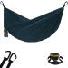 Wise Owl Outfitters Camping Hammock - Lightweight, Portable Hammock w/Tree Straps - Outdoor Hammock for Beach, Hiking, Backpacking and Travel Blue