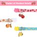 VKPETFR Breakaway Cat Collars with Bell & Cute Pendants - 3 Pack Adjustable Safety Kitten Collars - Ideal Decoration for Girl Boy Cats, Puppies, and Small Pets - Buy Online on SooperMarket.com