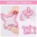 minkissy Nail Dappen Cup Butterfly Shape Dappen Dish Cups Acrylic Nail Dish Bowl Glass Decorative Nail Brush Cup Manicure Nail Dish - Buy Online on SooperMarket.com