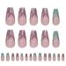 Visiblurry Cute Press on Nails - Multipurpose Irregular False Nails Portable Supplies Cute False Nails for Holiday Dates Family Gatherings