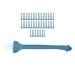 50pcs Soft Bristle Shaving Brush Set - PP Handle Cleaning Brushes for Razors & Scissors - Perfect for Dust Removal & Grooming - Buy Online on SooperMarket.com