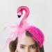 Harilla Pink Flamingo Headband Cute Animal Head Hoops Feathers Hair Accessories Headdress for Girls Women Beach Party Carnival Costume Cosplay Accessories - Buy Online on SooperMarket.com
