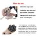 VALFRID XXL Dog Paw Grips 24PCS - Anti-Slip Booties for Hardwood Floors - Disposable, Self-Adhesive Dog Shoes Replacement - Size XXL (61-80 lbs) - Buy Online on SooperMarket.com