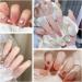 Nail Chain 4 Strips Gold Silver Metal Nail Art Chains 3D Nail Charms Punk Nail Studs Nail Art Decorations for Manicure Design DIY Crafts (Gold+Silver) - Buy Online on SooperMarket.com