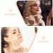 WOONEKY Fish Tail Brush Highlighter Blush Brush Loose Powder Brush Nose Shadow Brush Makeup Supplies White 18.50X1.00X1.00CM White - Buy Online on SooperMarket.com