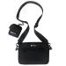 Coowone treats for dogs Practical walking bag for dog training waterproof dog lineage dog eleckerli bags with faecal bag dispenser black