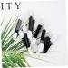Baluue 50pcs Eye Shadow Applicator Double Ended Sponge Makeup Beauty Tool Kits Eyeshadow Applicator White - Buy Online on SooperMarket.com