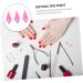 Healeved 6 Pcs Wax Head Rhinestone Dotting Pen Tips Nail Picker Replacement Tips Rhinestones Picker Tips Point Drill Pen Tip Rhinestone Picker Head Manicure Tools Nail Art Tool Pink Acrylic - Buy Online on SooperMarket.com
