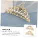 Beavorty 2pcs Golden Metal Hair Clips - Korean Vintage Hair Accessories - Buy Online on SooperMarket.com