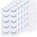25 Pairs Practice Eyelashes Training Lashes Self-adhesive Practice Lashes With 70 pairs Under Eye Positioning Sticker Pads for Training Eyelash Extension Makeup Beginners (Practice lashes A)
