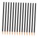 PLAFOPE 100pcs Disposable Eyeliner Brush Face Tools Eyeshadow Gel Eyeliner Brush Plastic Black