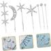 Mikinona 1 Set Fringe Bobby Pin Hair Accessories Wedding Hair Accessories for Women Side Clip Rhinestone Barrettes Girl Hair Clips Hair Barrette Hair Clips Star Hair Clip Alloy - Buy Online on SooperMarket.com