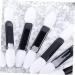 Mikinona Makeup Eyeshadow 100pcs Women s Suits Eyeshadow Sponge Brush Eye Shadow Applicator Set Travel Toolkit Cosmetic M White - Buy Online on SooperMarket.com