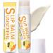 Sunscreen Lip Balm | Hydrating Bum Sun Lip Balm SPF30 - Travel Size Sunscreen for Lips Soothes and Moisturizes Lips Sun Protection Lip Care Vesone #1 Banana Flavor - Buy Online on SooperMarket.com
