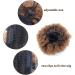 Short Kinky Curly Afro Puff Drawstring Ponytail Extension | Clip in Hairpiece for Women (Large T1B/30#) - Buy Online on SooperMarket.com