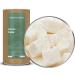 2 x 600g of coconut cubes candied from coconut meat premium quality fat low -lactose -free salt -free 2 x 600g in membrandosis (1.2kg)