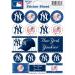 WinCraft MLB Vinyl Sticker Sheet New York Yankees 5" x 7" - Buy Online on SooperMarket.com