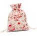 KOMBIUDA 50 Pcs Calendar Chritmas Candy Chrismas Garland Pouch for Christmas Storage Bag Drawstring Size 2 As Shown - Buy Online on SooperMarket.com