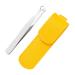 Nose Hair Trimmer for Men | Nose Hair Tweezers for Women | Stainless Steel Round Head Tweezers | Eyebrow Clippers Trimmer | Precision Hair Removal - Sideburns  Brow  Body  Noses | 1 Pack | Silver