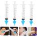 Anneome 4pcs Ear Cleaner Set - Ear Wax Flusher & Irrigation Syringe Tool - Buy Online on SooperMarket.com