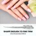 KAMICURE Extra Fine Curved Cuticle Scissors - Multi Purpose Manicure & Pedicure Tool for Men and Women | Thin Nail & Cuticle Trimming Scissors for Professional Use - Buy Online on SooperMarket.com
