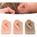 ZJchao 3Pcs Silicone Ear Model - 3 Colors Soft & Flexible Right Ear Simulation Display Props - Buy Online on SooperMarket.com