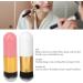 Verdant Touch Portable Makeup Brush Facial Foundation Makeup Brush Portable Chubby Face Brush Artificial Fiber Soft and Skin-Friendly Pink Gold/White Gold - Buy Online on SooperMarket.com