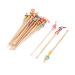 Qtqgoitem Bamboo Cartoon Doll Desigen Earwax Earpick Removers Ear Cleaning Tools 4.7 Inch Long 20pcs (Model: 7e4 92a 457 232 8d2)