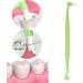 AWHAO Dual-Ended Pet Dental Brush for Cats and Dogs - Easy Clean Design Green - Buy Online on SooperMarket.com