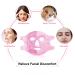 Silicone Face Mask Cover & Ice Face Mask Set | Cooling Relief for Dark Circles Puffiness Migraines | Reusable Anti-Wrinkle Holder - Pink - Buy Online on SooperMarket.com