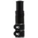Emoly Bike Fork STEM Extender, MTB Handlebar Riser Extender Bicycle Aluminium Alloy Head Up Adapter for Mountain Bike, Road Bike, MTB, BMX- Extended Edition (New, Black)