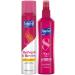 Suave Essentials Hair Care Bundle Refresh & Revive Dry Shampoo Scented + Max Hold Hairspray Non-Aerosol Unscented (2 Piece Set) Pink