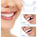 Derlen False Teeth Temporary Repair Kit - 2 Pairs of Top & Bottom Lightening Dentures for Men & Women | Easy-to-Use Braces - Buy Online on SooperMarket.com