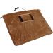 Heated Warm Scarf - 5V Low Voltage USB Flannel Heating Blanket for Home & Office - Safe & Multifunctional | Brown - Buy Online on SooperMarket.com