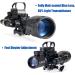 UUQ 4-16x50 AO Rifle Scope with Red/Green Reticle & Green Laser + Reflex Red Dot Sight - 5 Brightness Modes - Buy Online on SooperMarket.com