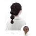 Bubble Wig Ponytail - Short Strappy Lantern Twist Double Ponytail for Women | Dark Brown Clip-In Hair Piece - Buy Online on SooperMarket.com