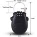 Buy Steel Wire Cable Lock for Motorcycle & Bicycle | Universal Combination Lock for Luggage & Locker (Black) - Buy Online on SooperMarket.com