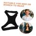 KICHOUSE Belt Holder Shoulder Rest Brace Posture Band Posture Straps for Men Polyester Black - Buy Online on SooperMarket.com