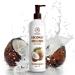 Pure Coconut Hair Oil 480ml - Cocos Nucifera - Intensive Care for Healthy Hair - Natural & Organic - Buy Online on SooperMarket.com