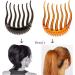 1pc Magic Hair Styling Insert Comb Bump It Up Volume Inserts for Donut Ponytail Fluffy Hair Comb Beauty Tool(black) - Buy Online on SooperMarket.com