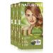 Natureint Biobased |Hair color oohne ammoniak |8c copper blonde |High proportion of natural ingredients3 pack |510 ml 8c.Copper blonde 170 ml (3 pack)
