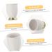 Mikinona Acrylic Organizer Embossed Brush Bucket Blush for Cheeks Pen Pot Brush Holder Brush Storage Cup Cosmetic Makeup Stand - Buy Online on SooperMarket.com