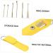 Healvian Ear Picking Tool Set - 3 Pieces | Stainless Steel Earring Cleaner & Earwax Remover Kit - Buy Online on SooperMarket.com