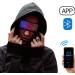Customizable Bluetooth LED Light Up Glasses for Raves, Festivals, Parties & More - RGB Full Color with Message Display & Animation - Buy Online on SooperMarket.com