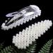 20 Pcs Pearl Hair Clips - Fashionable Hair Pins for Women & Girls | Perfect Accessories for Parties & Weddings - Buy Online on SooperMarket.com