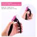 Adjustable Acrylic Nail Clippers with Sizer for Manicures - Nail Trimmer and Cutter for DIY Nail Art in Black - Buy Online on SooperMarket.com
